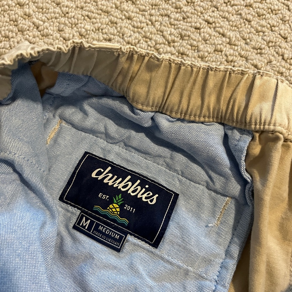 Chubbies Khaki Shorts Size Medium - image 5